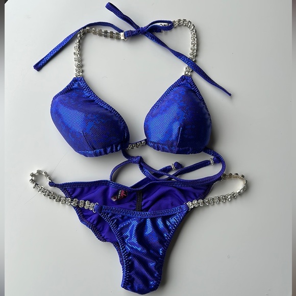 Saleyla Royal Blue Competition bikini sz xs - Picture 8 of 12